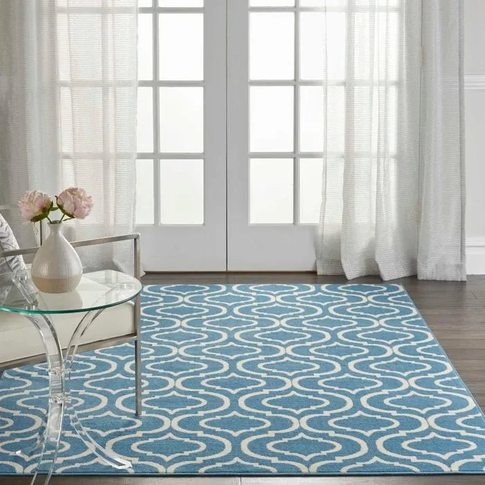 Jubilant JUB19 Blue Rug - Rug & Home