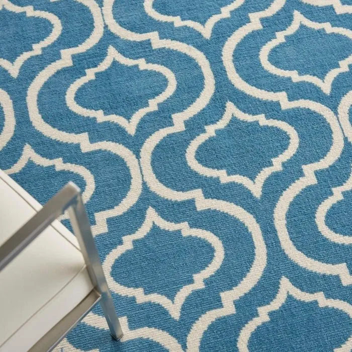 Jubilant JUB19 Blue Rug - Rug & Home