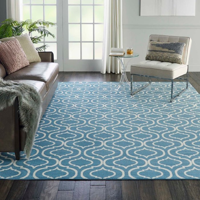 Jubilant JUB19 Blue Rug - Rug & Home