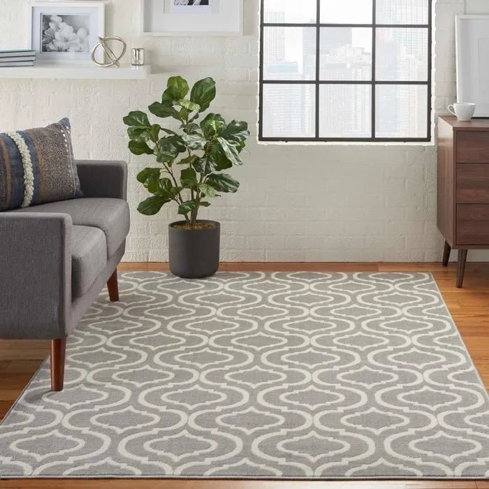 Jubilant JUB19 Grey Rug - Rug & Home