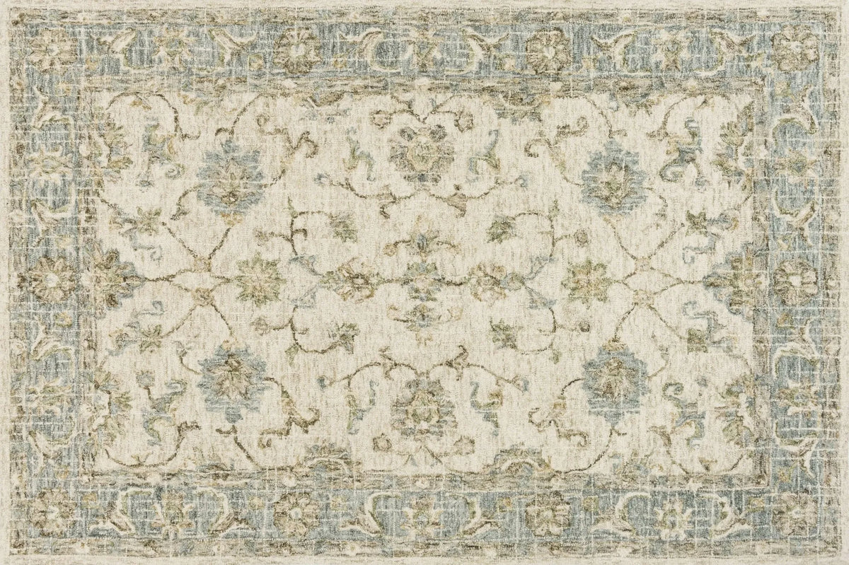 Julian JI 06 Ivory / Spa Rug - Rug & Home