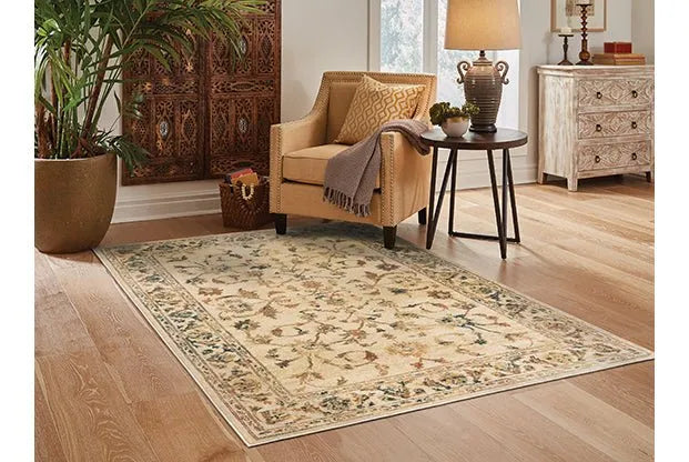 Juliette 1331V Beige/Gold Rug - Rug & Home