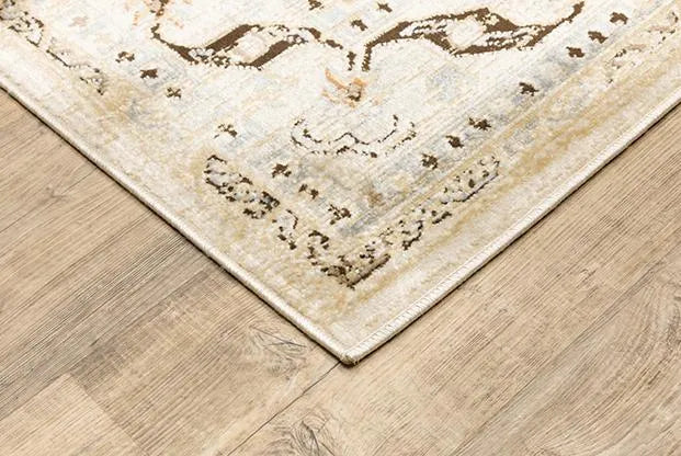 Juliette 532W Beige/Grey Rug - Rug & Home