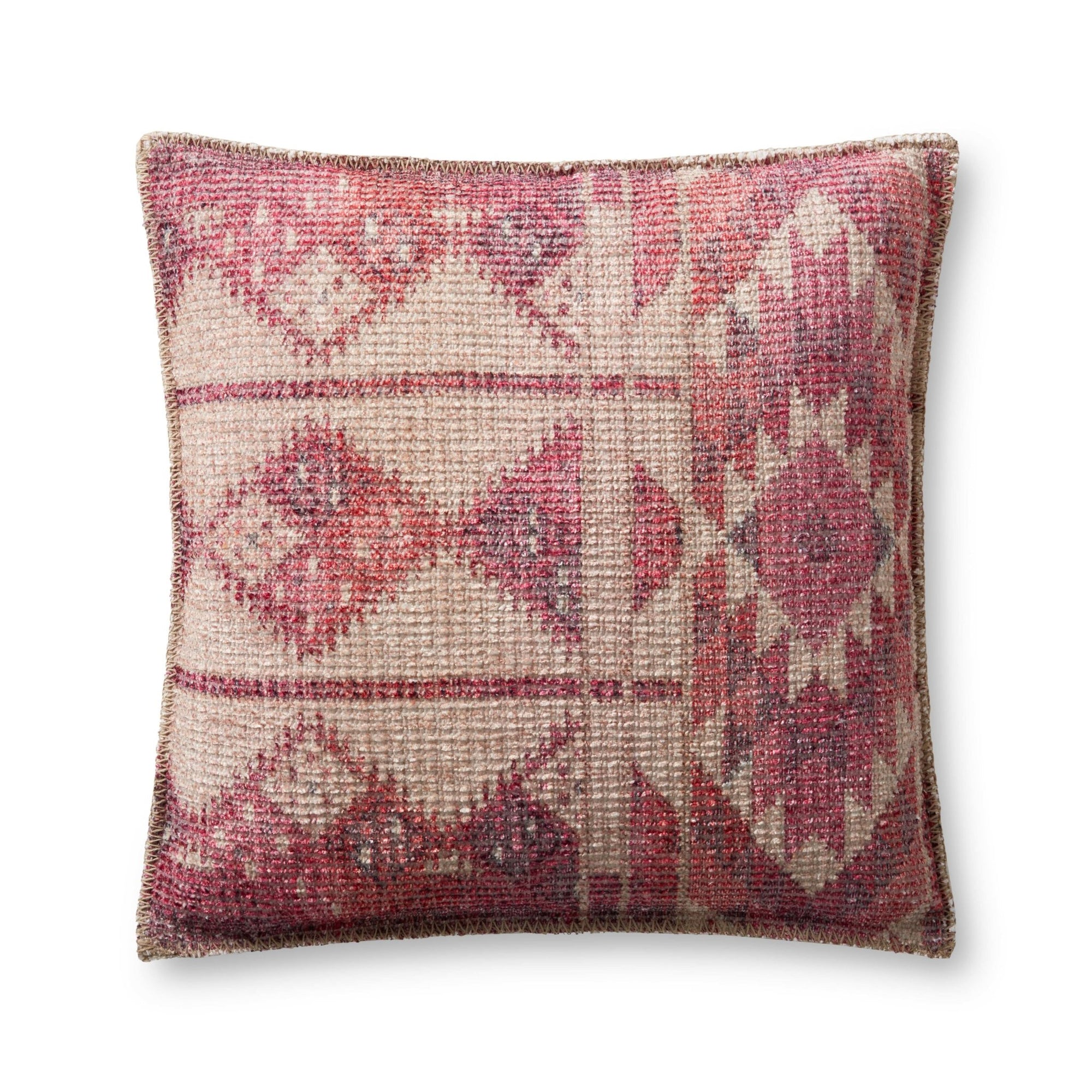 Justina Blakeney P0962 Pink/Multi Pillow - Rug & Home