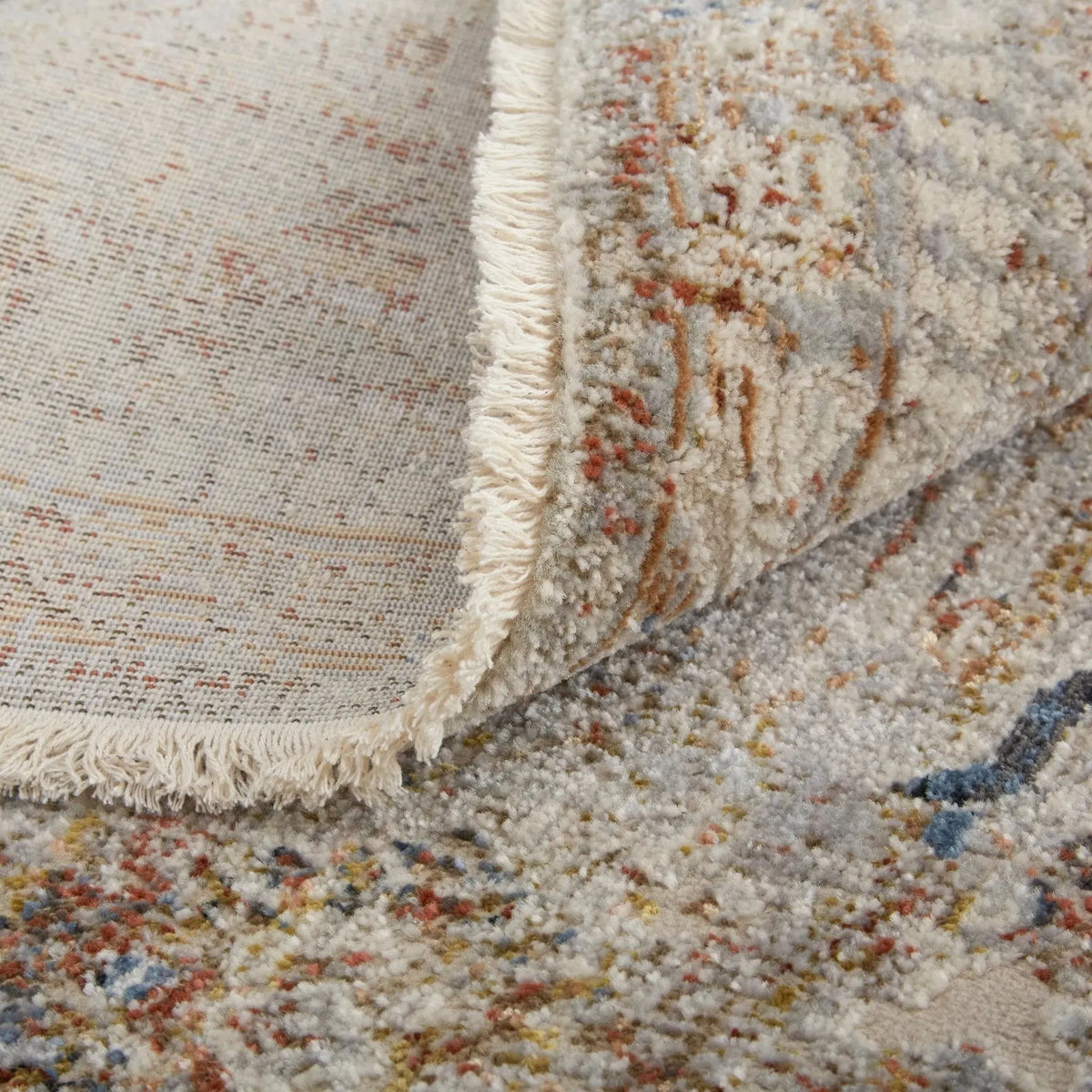 Kaia KAI39GJF Tan/Orange Rug