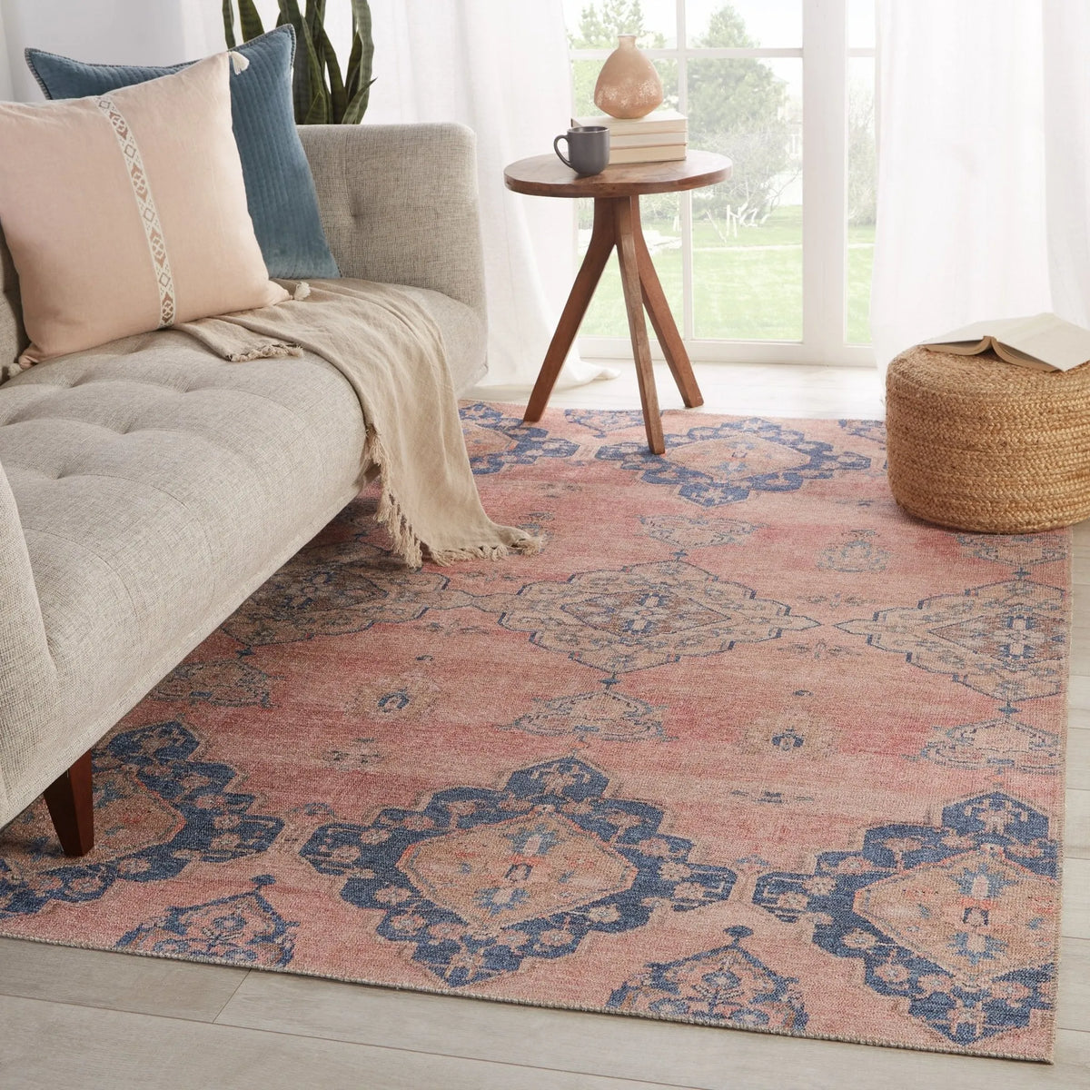 Kairos Kar01 Adalee Pink/Blue Rug - Rug & Home