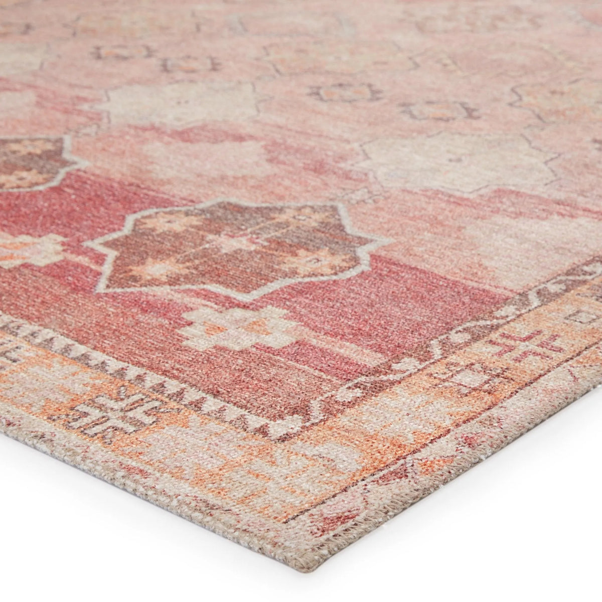 Kairos Kar02 Bijou Pink/Orange Rug - Rug & Home