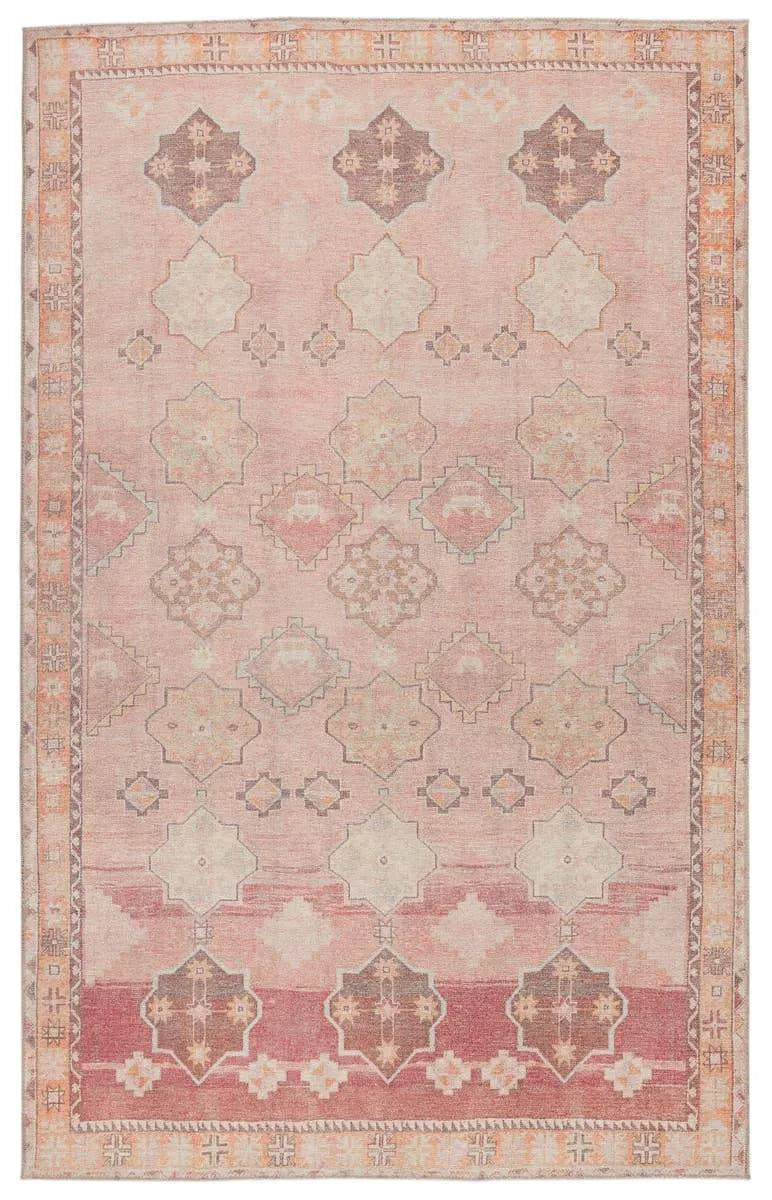 Kairos Kar02 Bijou Pink/Orange Rug - Rug & Home