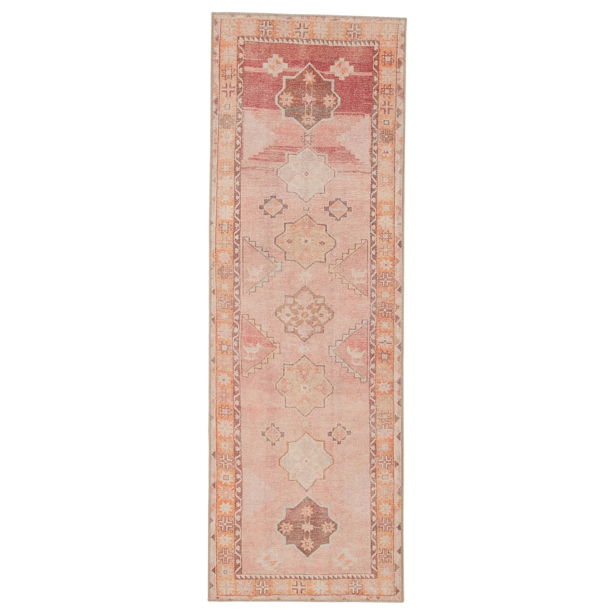 Kairos Kar02 Bijou Pink/Orange Rug - Rug & Home