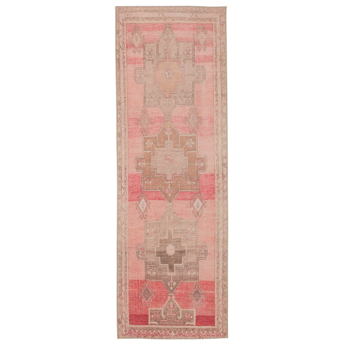 Kairos Kar05 Faron Pink/Tan Rug - Rug & Home