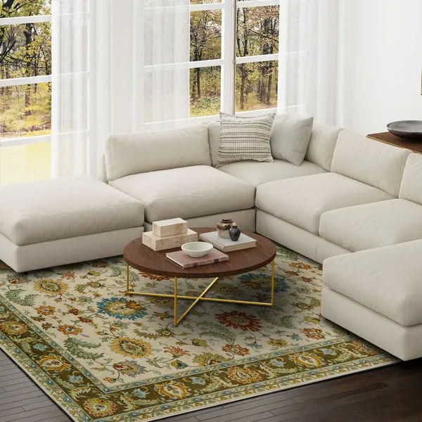 Kaleidoscope ZS031 A421 Tatiana Beige Rug - Rug & Home