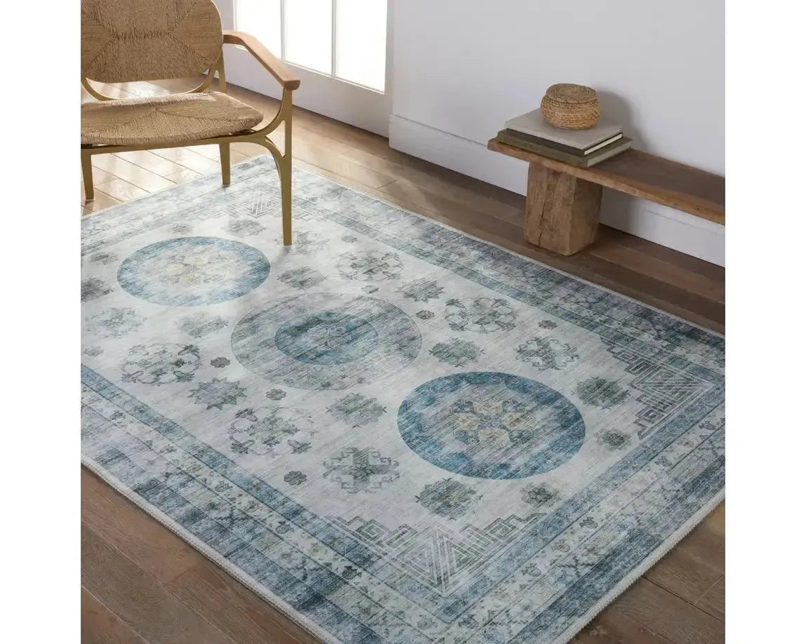 Kalesi KLS09 Navy/Charcoal Rug