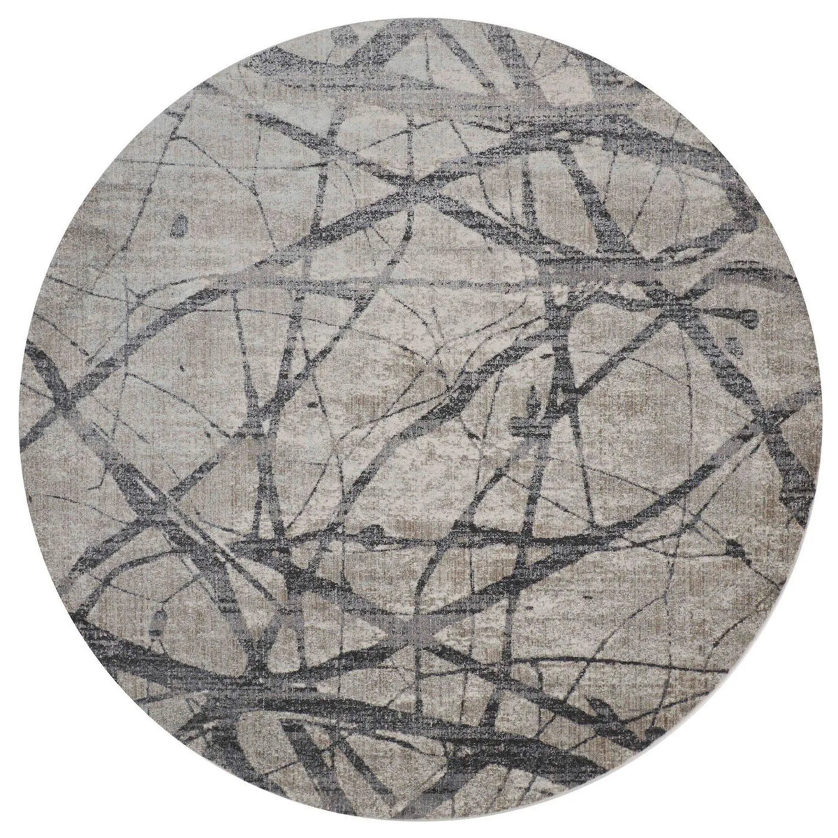 Kano 3877F Gray Rug - Rug & Home