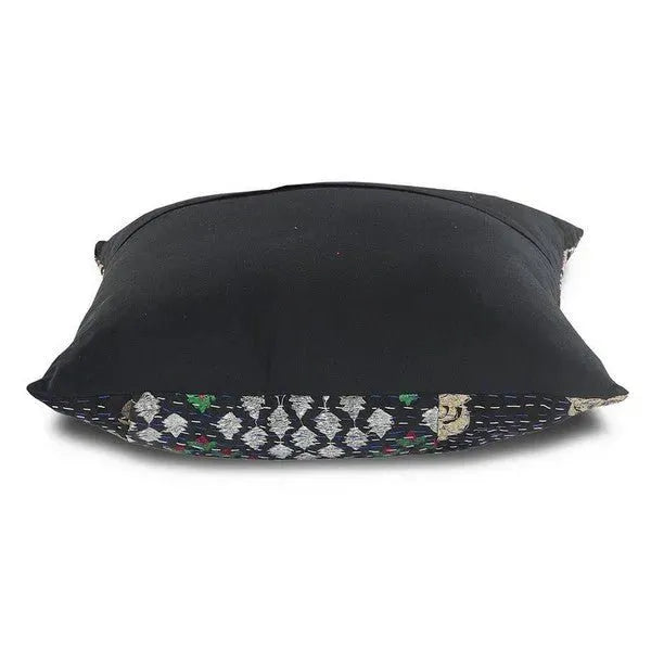 Kantha 07420BLK Black Pillow
