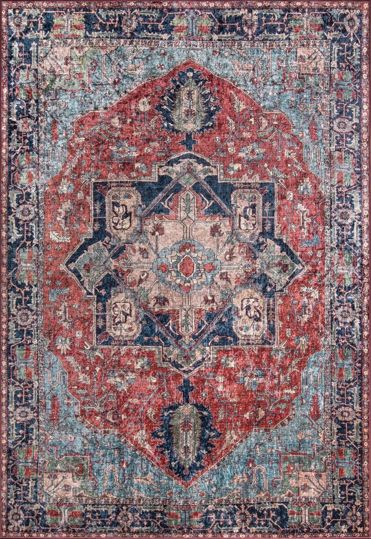 Karachi Kar-3 Multi Rug - Rug & Home