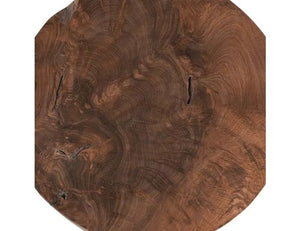 Kariba 15" Round Accent Table Natural - Rug & Home