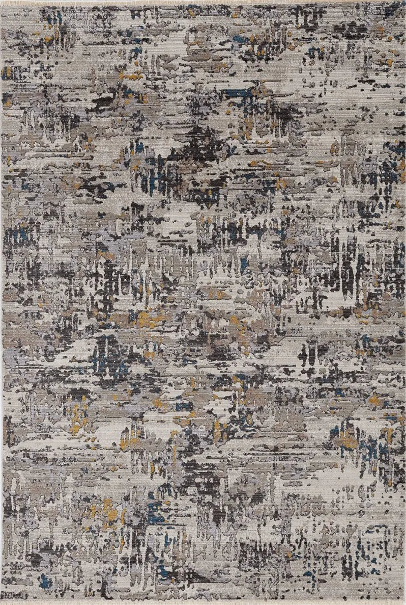 Karina 8252 Grey Landscape Rug - Rug & Home