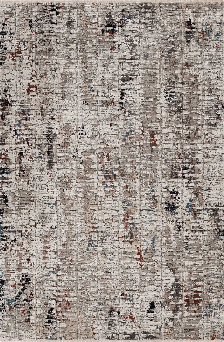 Karina 8254 Beige/Grey Flatiron Rug - Rug & Home