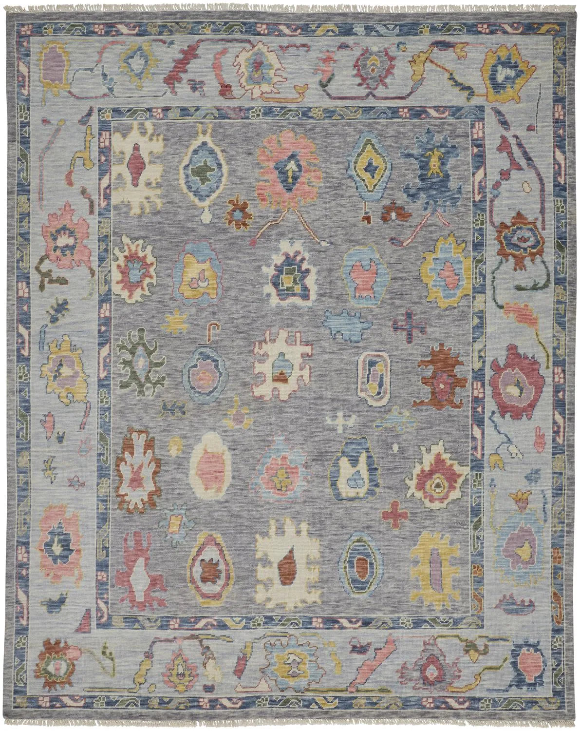 Karina 9096792F Blue/Grey Rug - Rug & Home