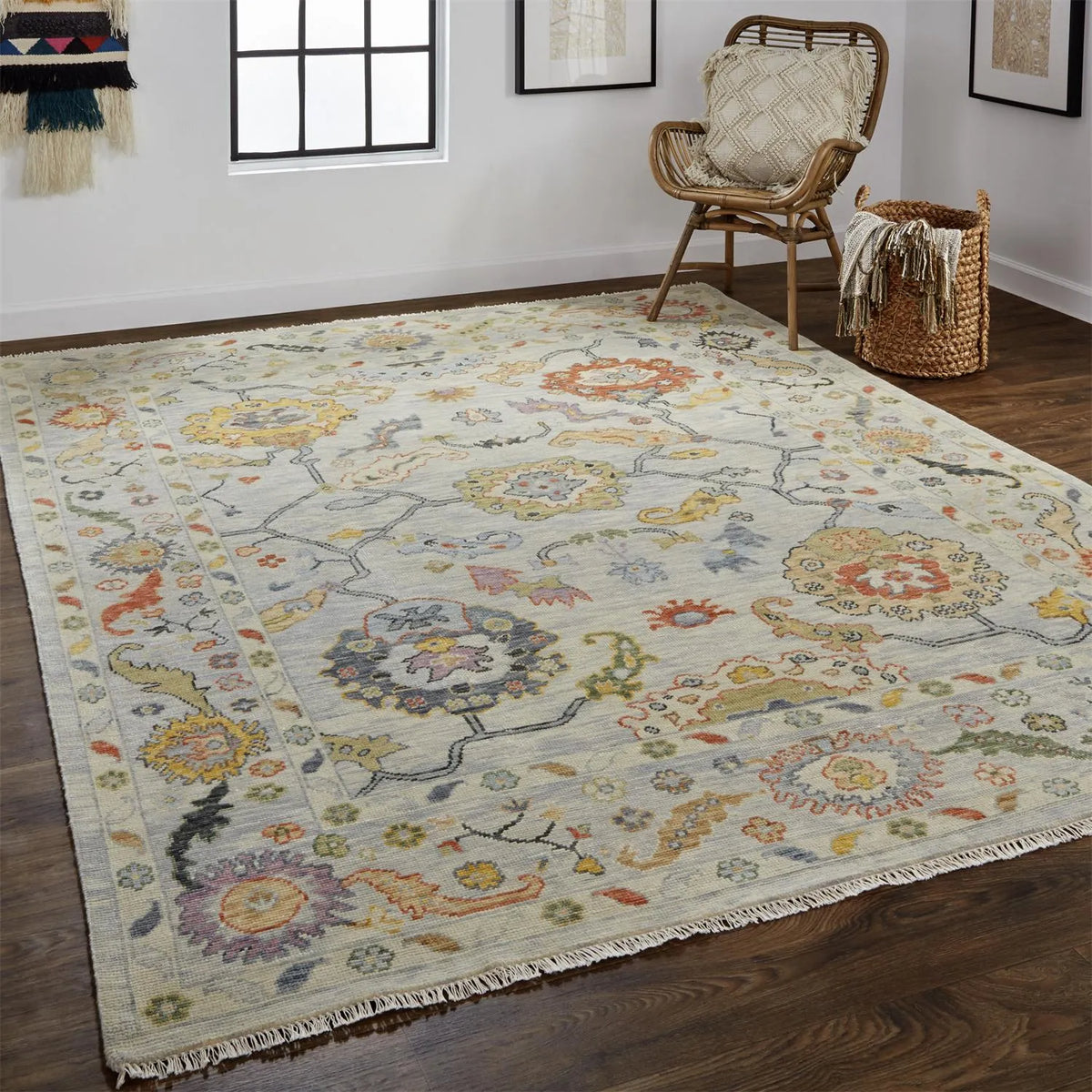 Karina 9096793F Grey/Yellow Rug - Rug & Home