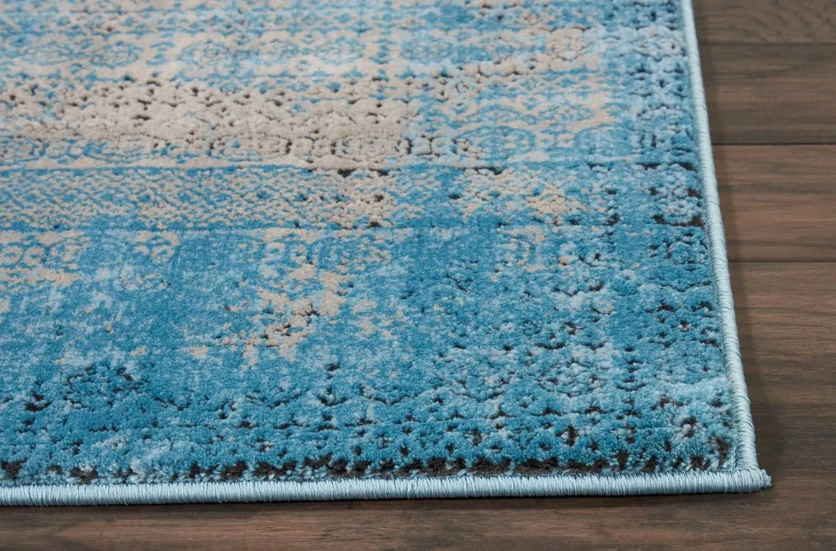 Karma KRM01 Blue Rug