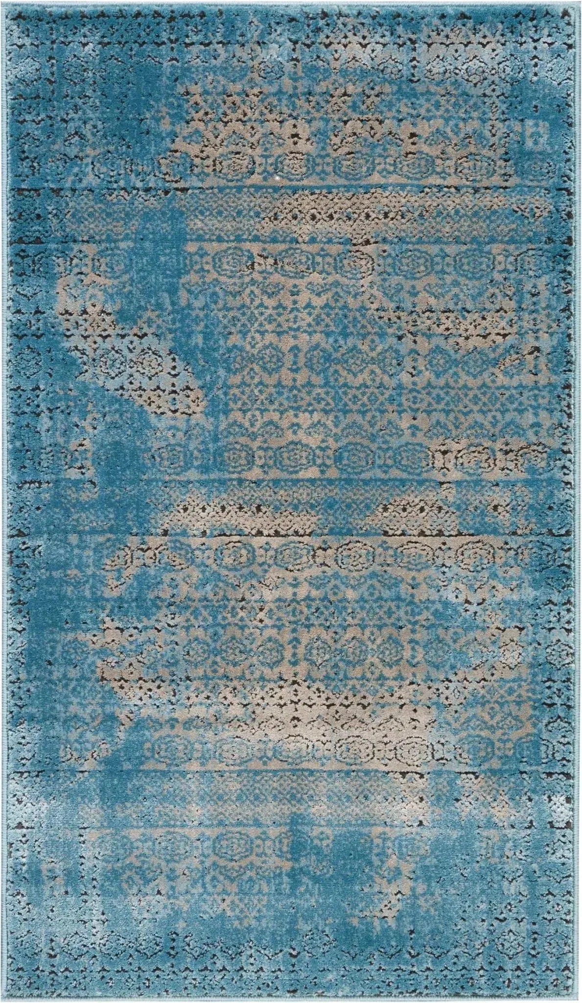 Karma KRM01 Blue Rug