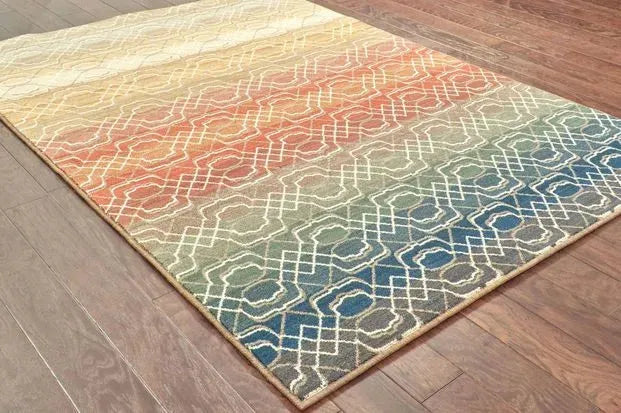 Kasbah 3945B Brown Rust Rug