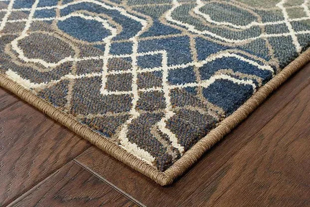 Kasbah 3945B Brown Rust Rug