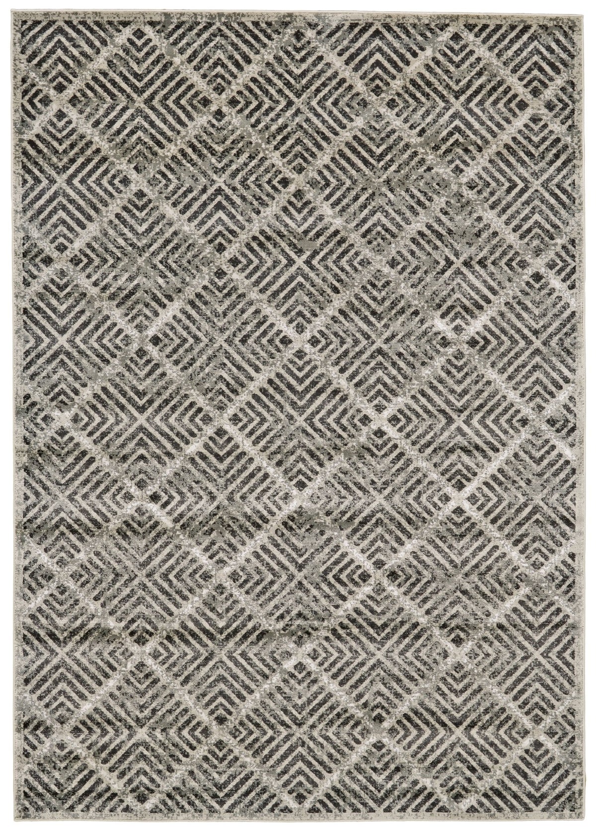 Katari 3380F Gray/Ivory Rug - Rug & Home