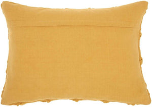 Kathy Ireland AA242 Yellow Pillow - Rug & Home