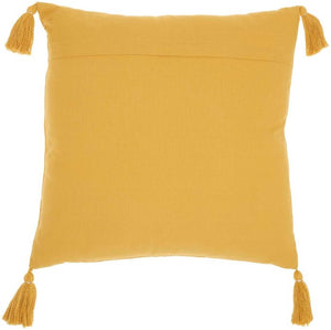 Kathy Ireland AA443 Yellow Pillow - Rug & Home