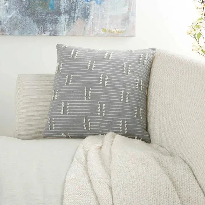 Kathy Ireland SS300 Grey Pillow