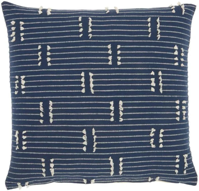 Kathy Ireland SS300 Navy Pillow - Rug & Home