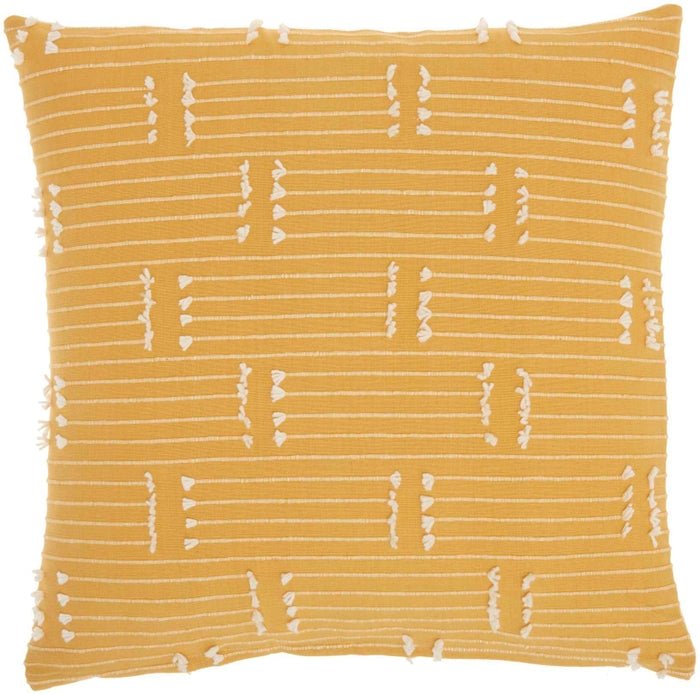 Kathy Ireland SS300 Yellow Pillow - Rug & Home