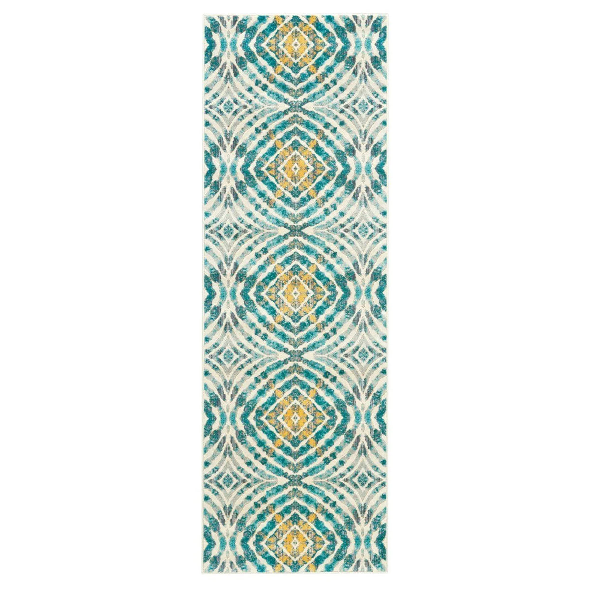 Keats 3469F Blue/Yellow Rug - Rug & Home