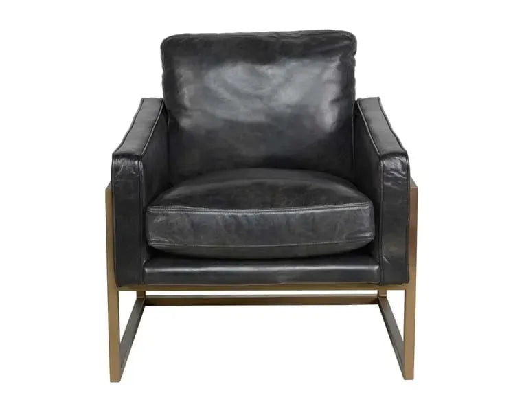 Ken Club Chair Black - Rug & Home