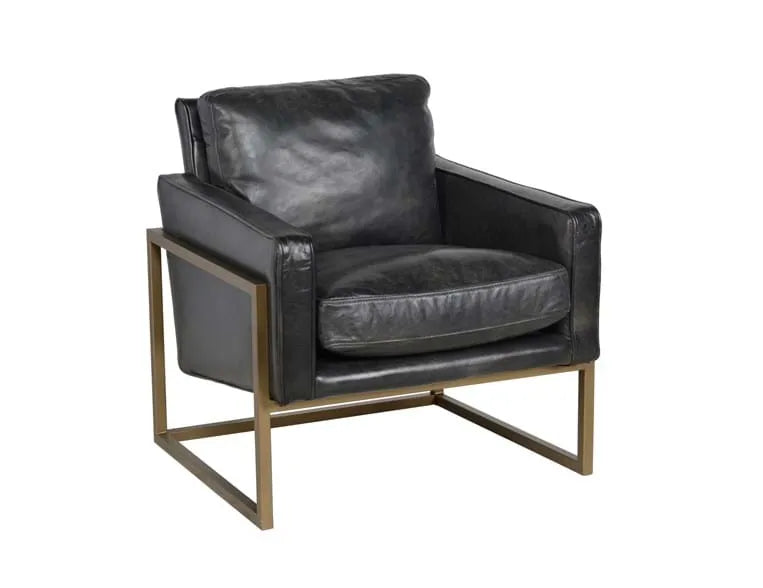 Ken Club Chair Black - Rug & Home