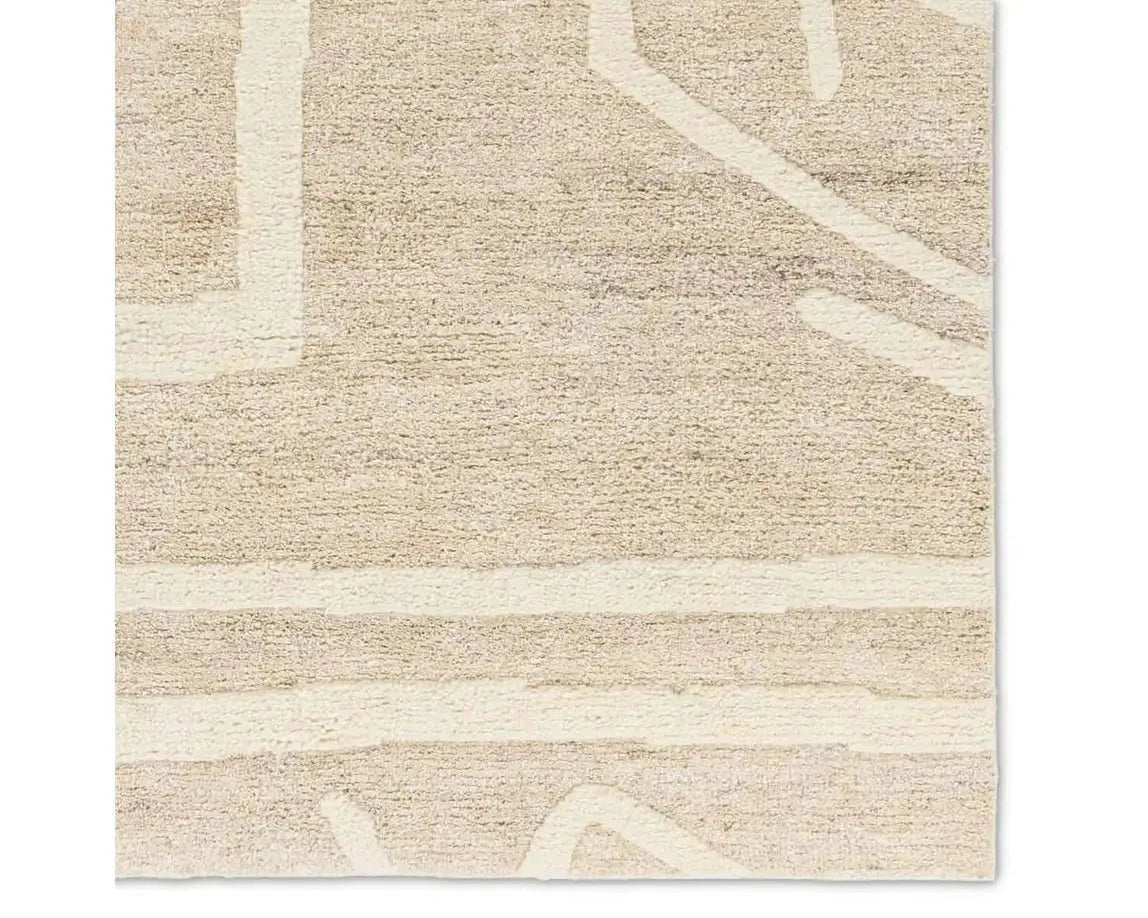 Keoka KEO04 Tan/Cream Rug - Rug & Home