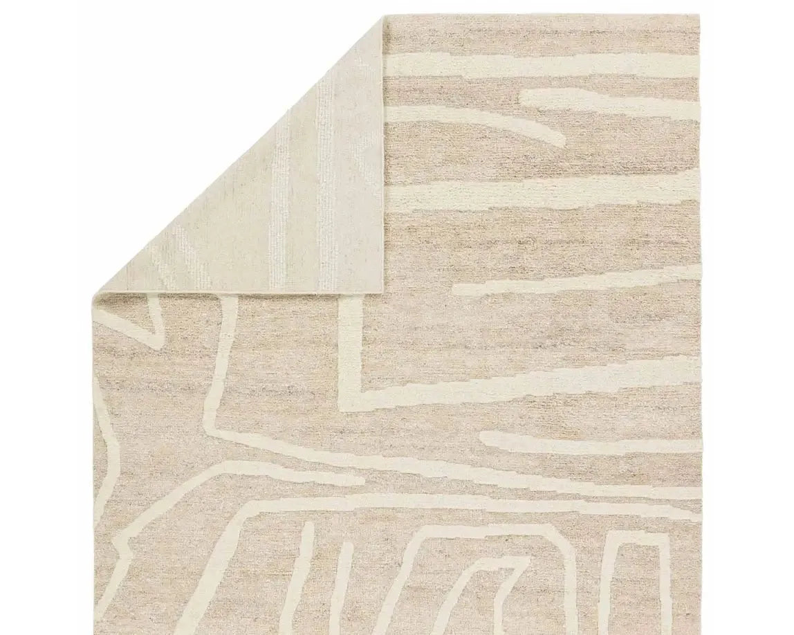 Keoka KEO04 Tan/Cream Rug - Rug & Home