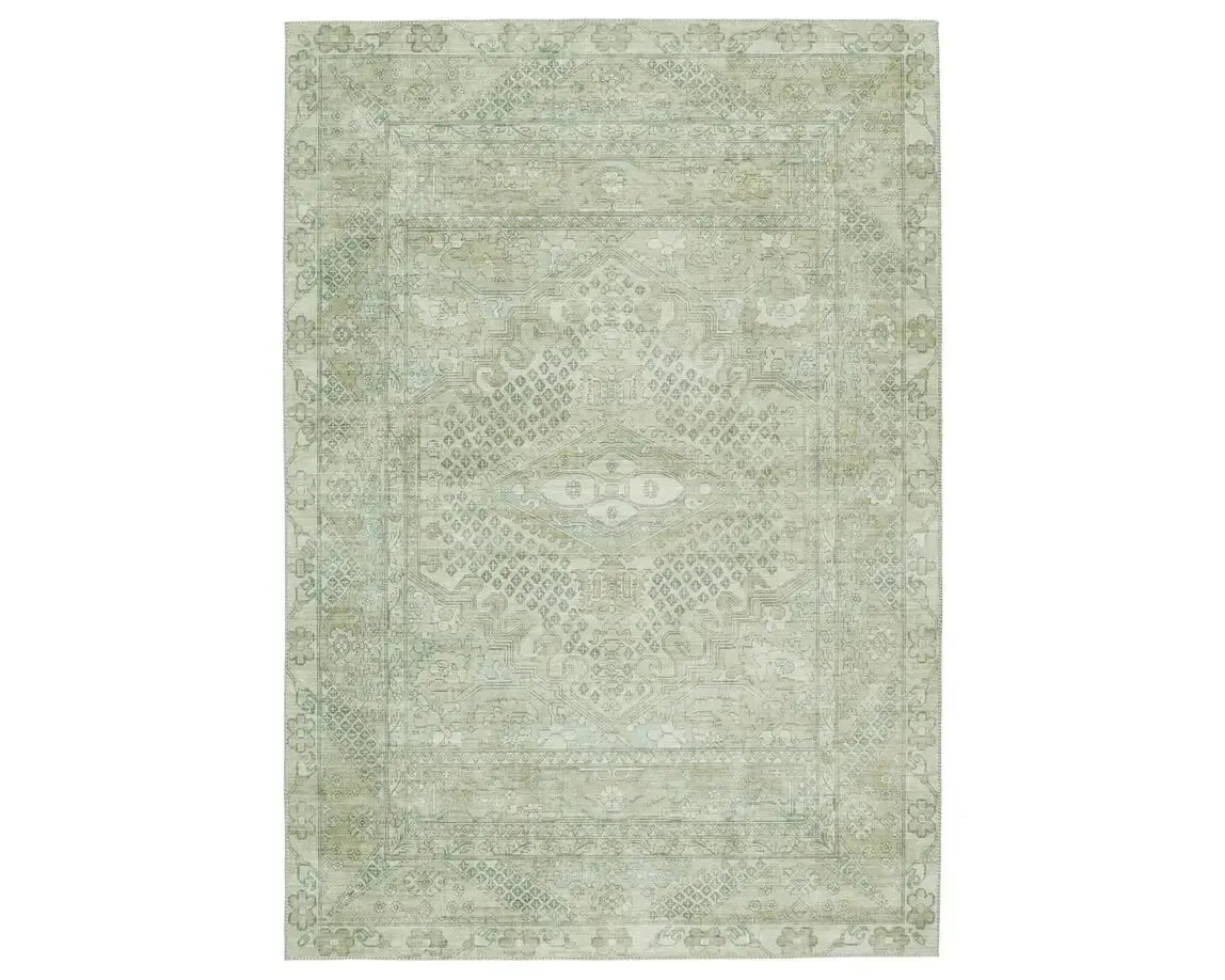 Keyara KNC03 Green/Taupe Rug