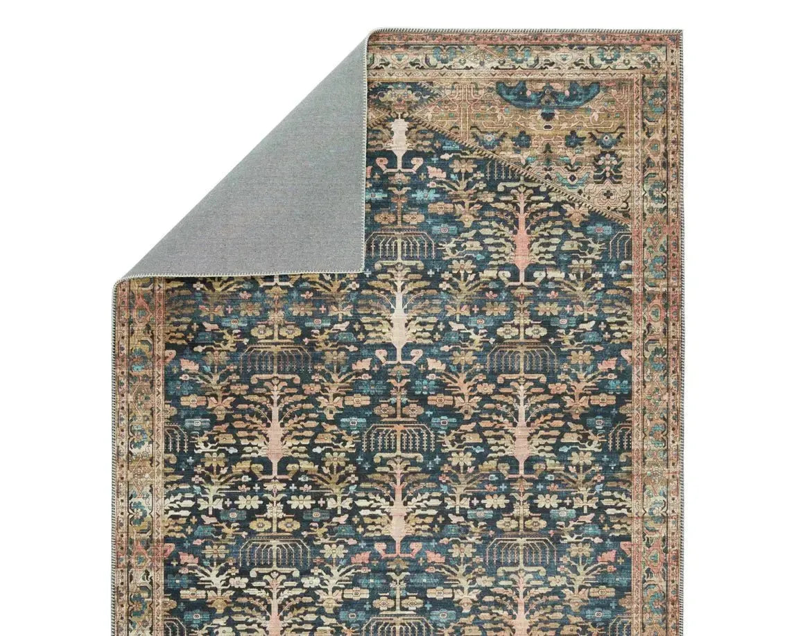 Keyara KNC04 Blue/Tan Rug