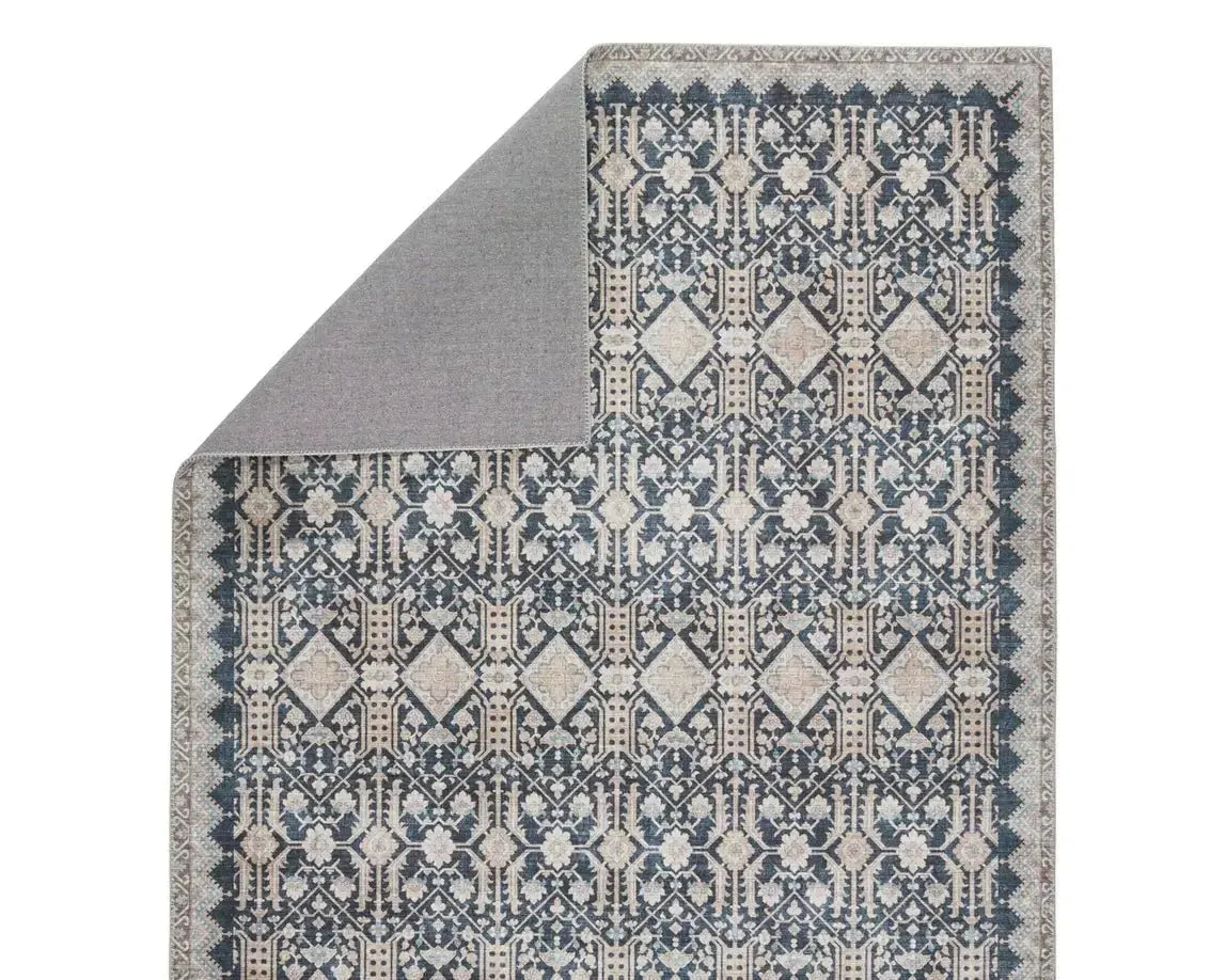Keyara KNC07 Blue/Tan Rug