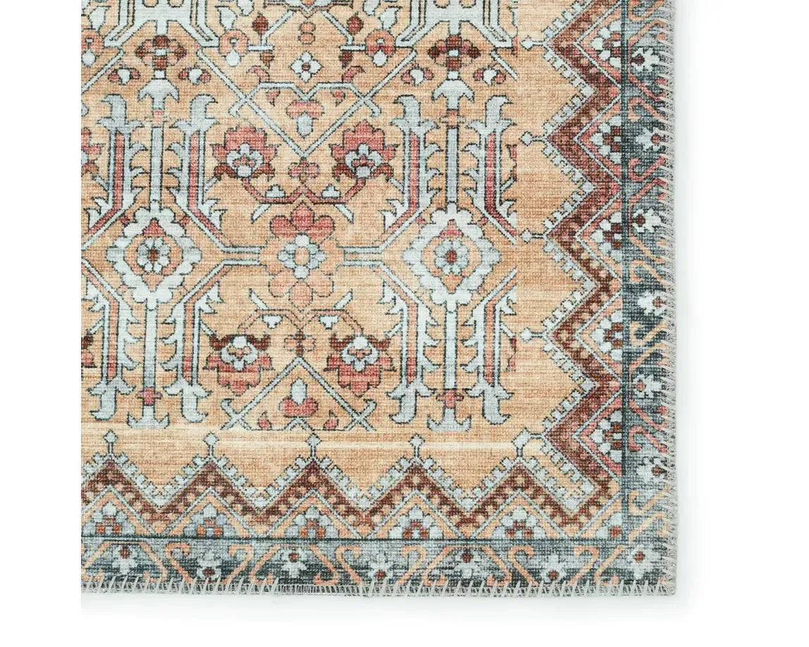 Keyara KNC08 Tan/Grey Rug - Rug & Home