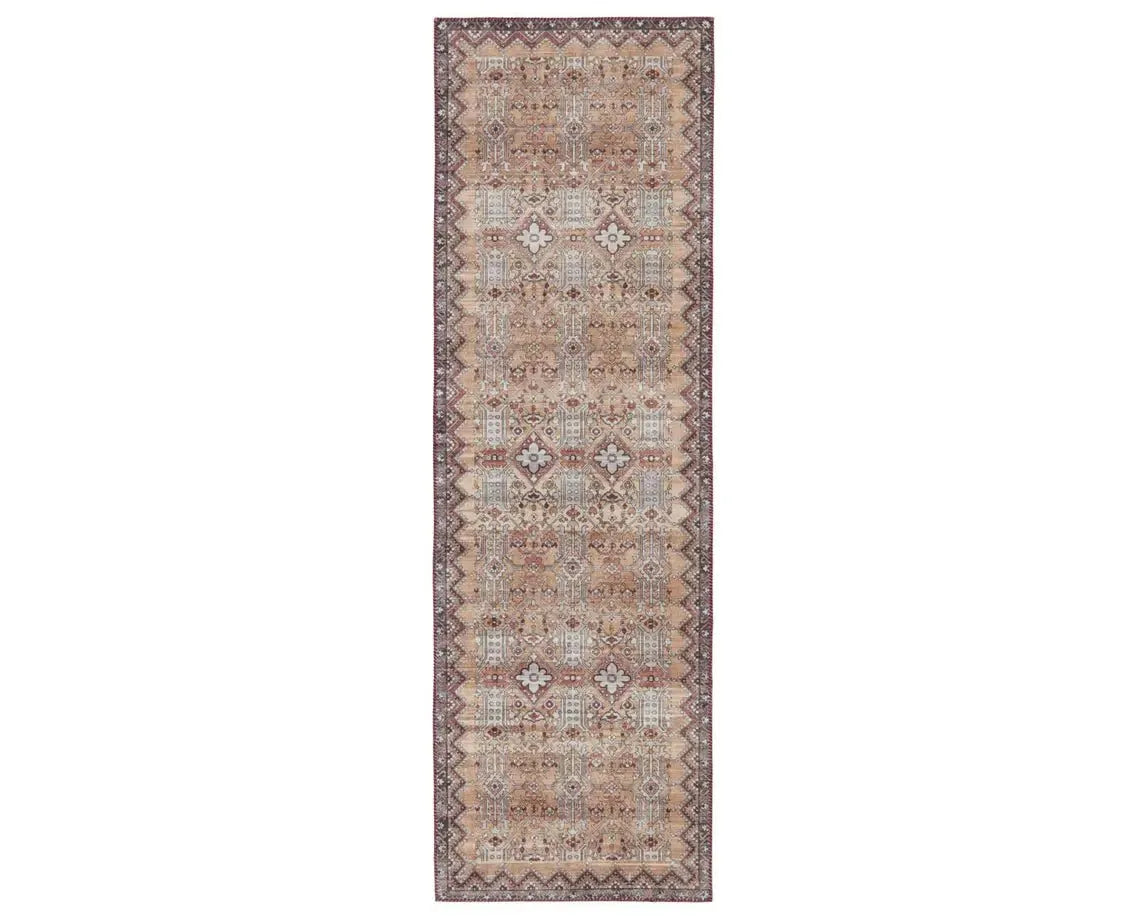 Keyara KNC08 Tan/Grey Rug - Rug & Home