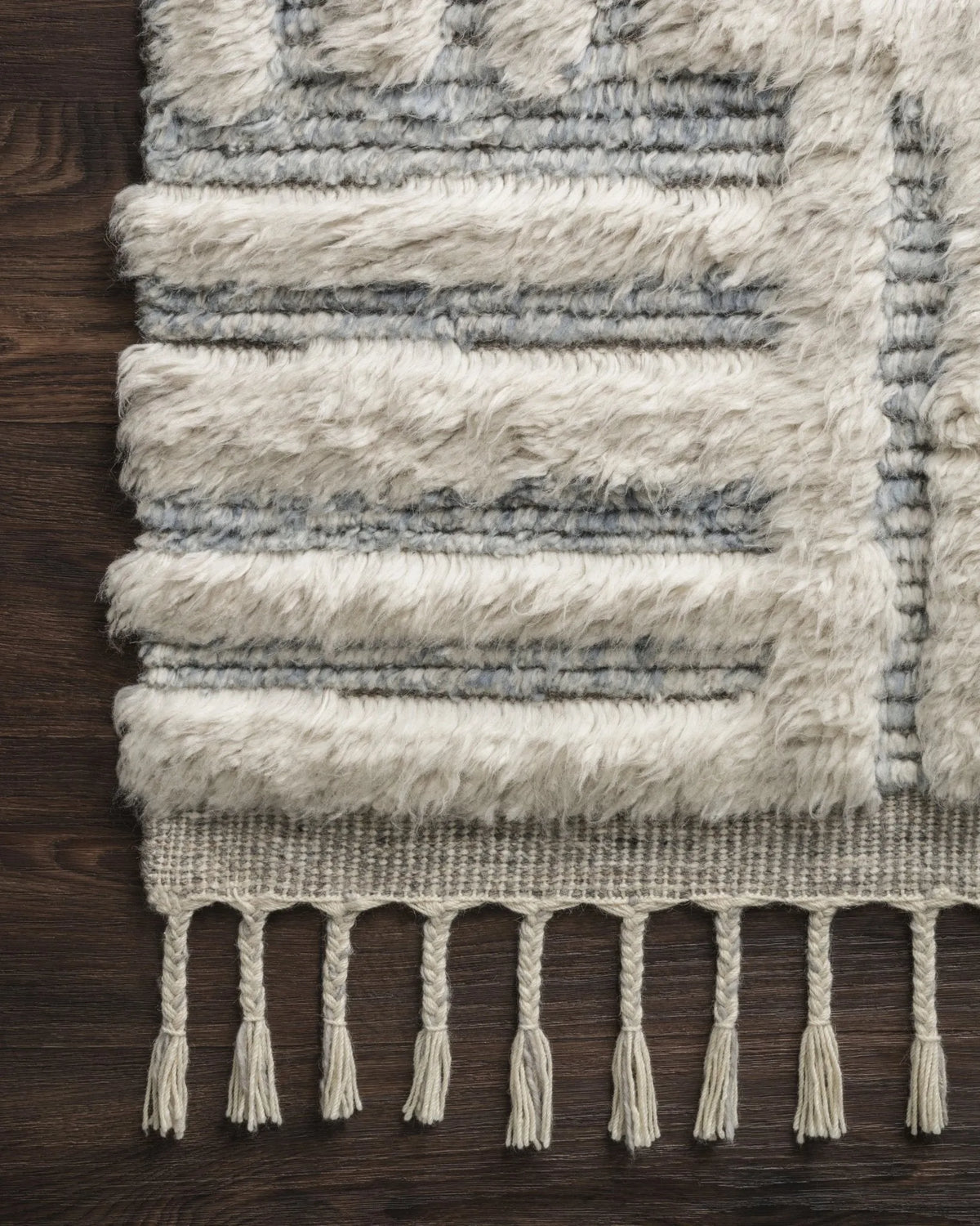 Khalid Kf-01 Ivory/Sky Rug - Rug & Home