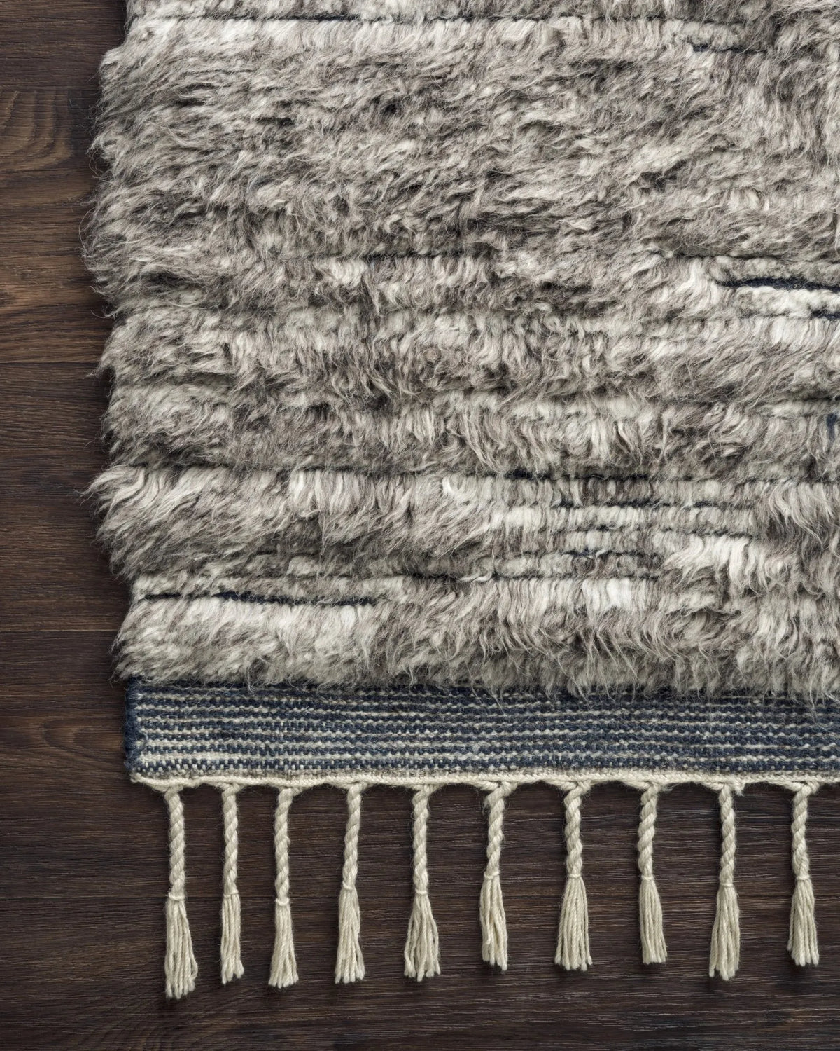 Khalid Kf-04 Pewter/Ink Rug - Rug & Home