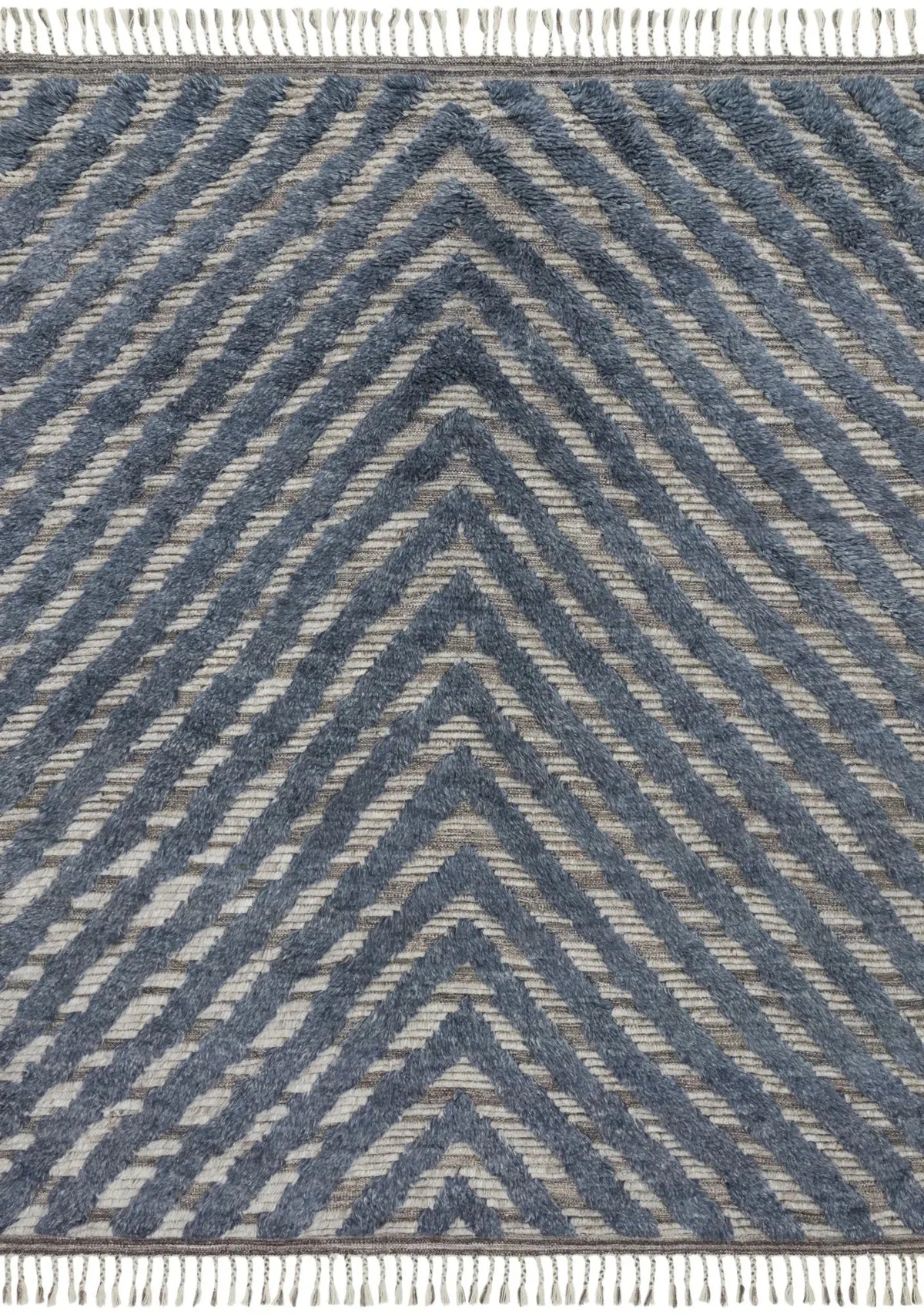 Khalid Kf-06 Blue/Pewter Rug