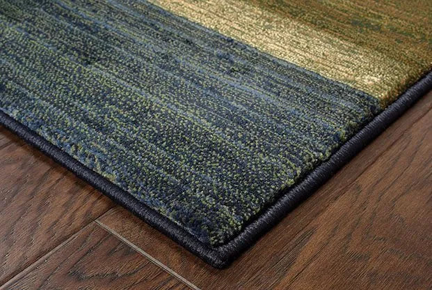 Kharma II 1092L Blue/ Gold Rug - Rug & Home