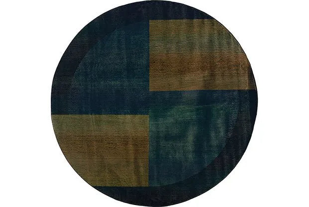 Kharma II 1092L Blue/ Gold Rug - Rug & Home