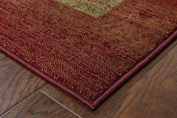 Kharma II 1092W Green/ Red Rug - Rug & Home